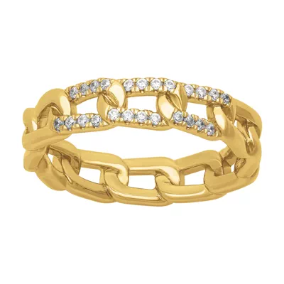 Horizontal Diamond Link Band (5mm)