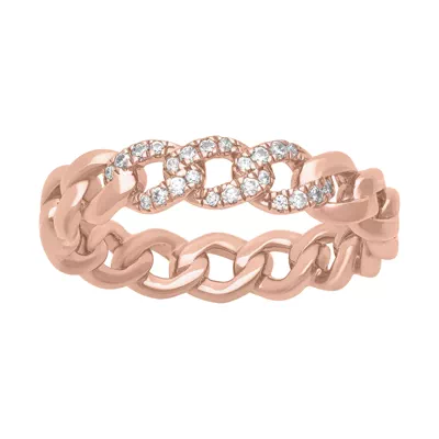 Diamond Curb Link Band (5mm)