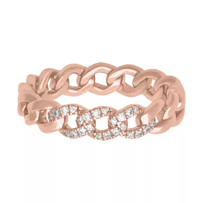 Diamond Curb Link Band (5mm)