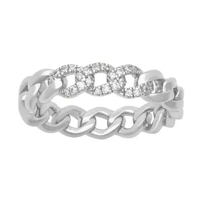 Diamond Curb Link Band (5mm)