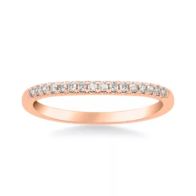 Sky Classic Diamond Wedding Band