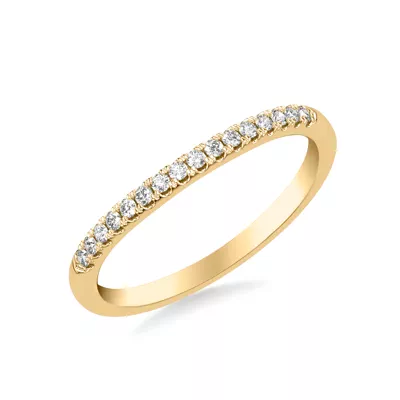 Sky Classic Diamond Wedding Band