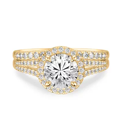 Sky Classic Diamond Wedding Band