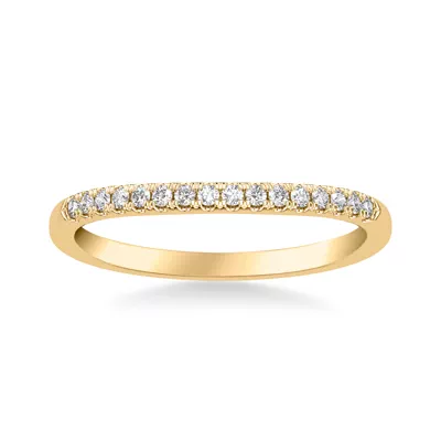 Sky Classic Diamond Wedding Band