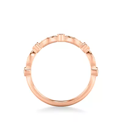 Melani Diamond Wedding Band