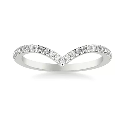 Aisling Pavé Diamond V-Band