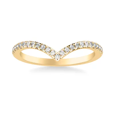 Aisling Pavé Diamond V-Band