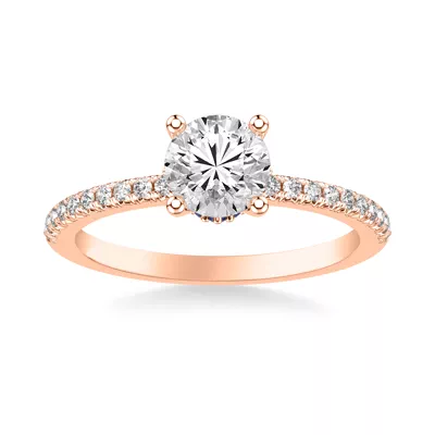 Maisie Sapphire Accent Engagement Ring