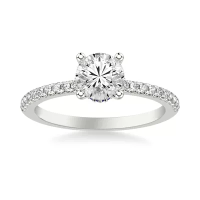 Maisie Sapphire Accent Engagement Ring