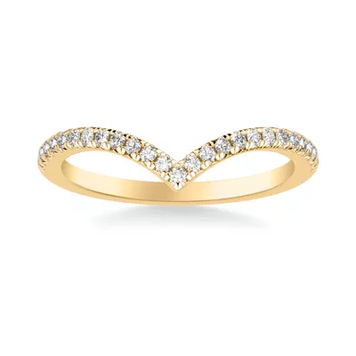 Kensley Pavé Diamond V-Band