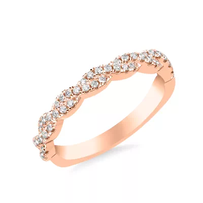 Janelle Twist Diamond Band