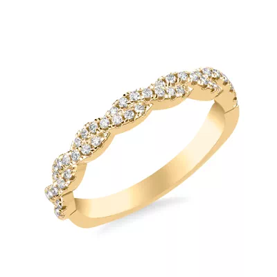 Janelle Twist Diamond Band