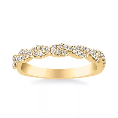 Janelle Twist Diamond Band