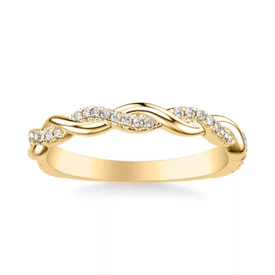 Darcy Diamond Twist Band