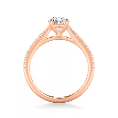 Manon Diamond Adorned Engagement Ring