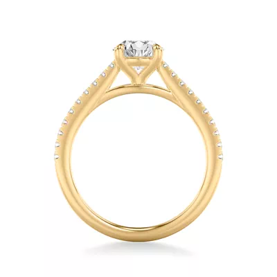 Manon Diamond Adorned Engagement Ring