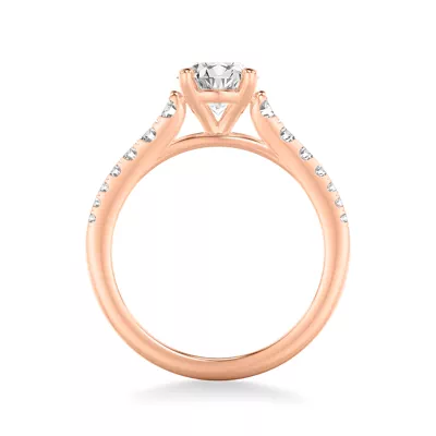 Elina Classic Diamond Engagement Ring