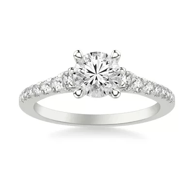 Elina Classic Diamond Engagement Ring