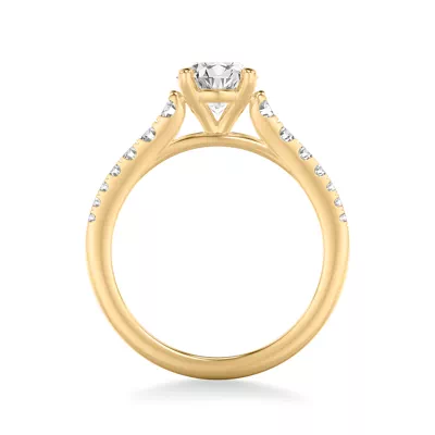 Elina Classic Diamond Engagement Ring