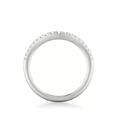 Elina Pave Contoured Band