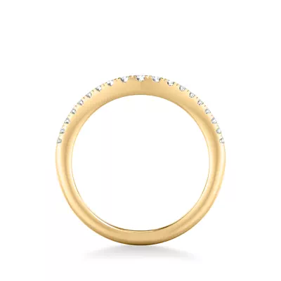Elina Pave Contoured Band
