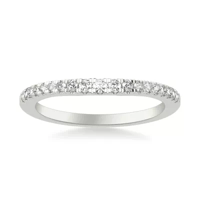 Elina Pave Contoured Band