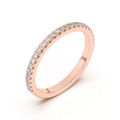 Hope Classic Pavé Matching Wedding Band