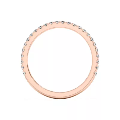 Hope Classic Pavé Matching Wedding Band