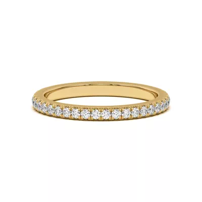 Hope Classic Pavé Matching Wedding Band