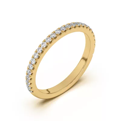 Hope Classic Pavé Matching Wedding Band