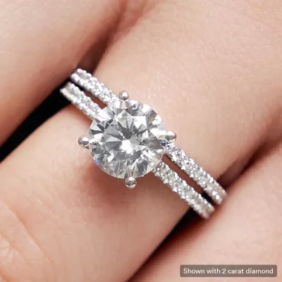 Caroline Classic Diamond Engagement Ring