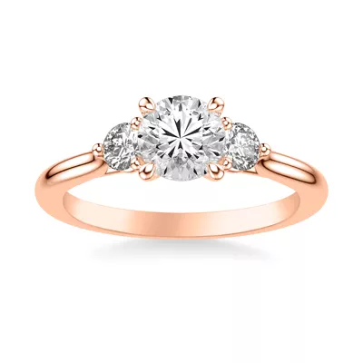 Dianne Trellis 3-Stone Engagement Ring