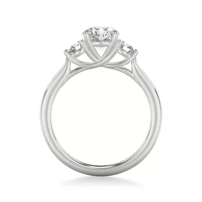 Dianne Trellis 3-Stone Engagement Ring