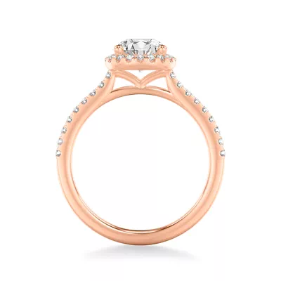 Tasha Diamond Halo Engagement Ring
