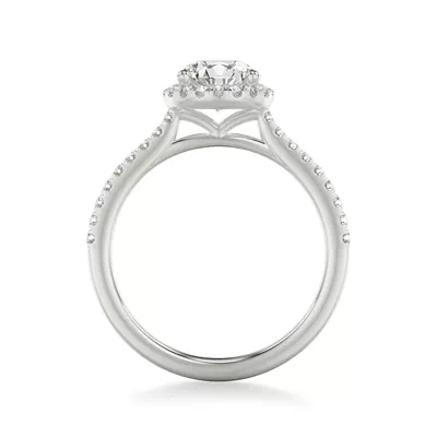 Tasha Diamond Halo Engagement Ring
