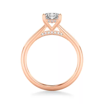 Kate Hidden Halo Diamond Engagement Ring