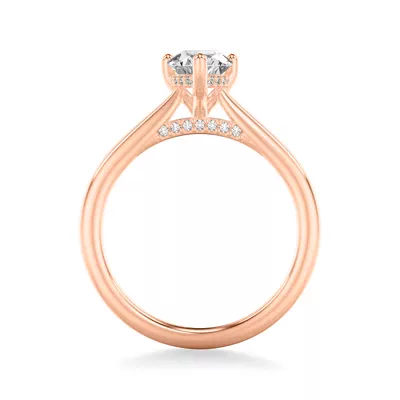 Kate Hidden Halo Diamond Engagement Ring