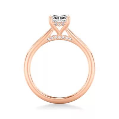 Kate Hidden Halo Diamond Engagement Ring
