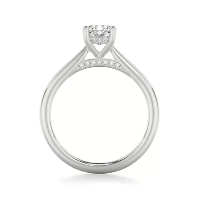 Kate Hidden Halo Diamond Engagement Ring