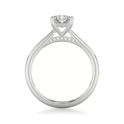 Kate Hidden Halo Diamond Engagement Ring