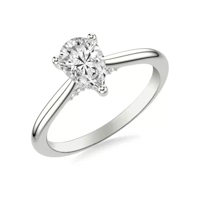 Kate Hidden Halo Diamond Engagement Ring
