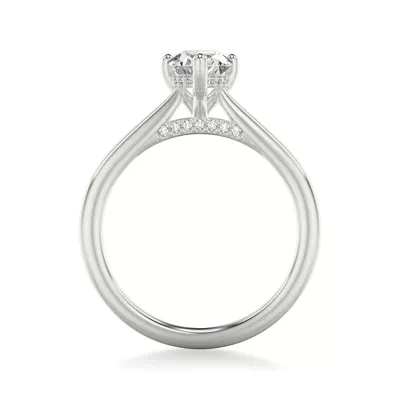 Kate Hidden Halo Diamond Engagement Ring