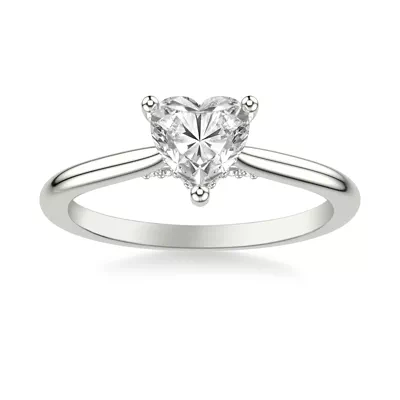Kate Hidden Halo Diamond Engagement Ring
