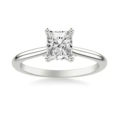 Kate Hidden Halo Diamond Engagement Ring