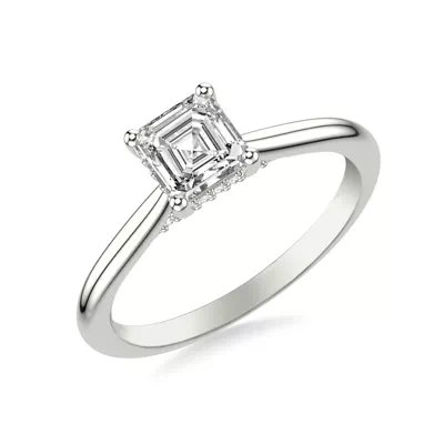 Kate Hidden Halo Diamond Engagement Ring