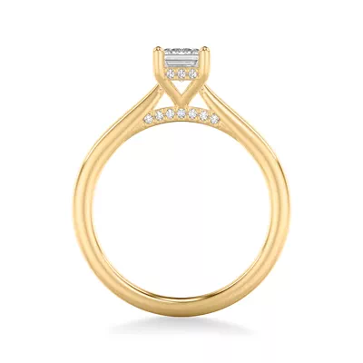 Kate Hidden Halo Diamond Engagement Ring