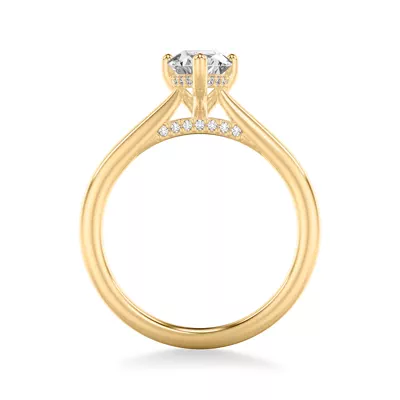 Kate Hidden Halo Diamond Engagement Ring