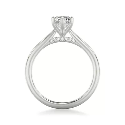 Kate Hidden Halo Diamond Engagement Ring
