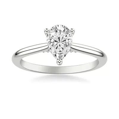 Kate Hidden Halo Diamond Engagement Ring