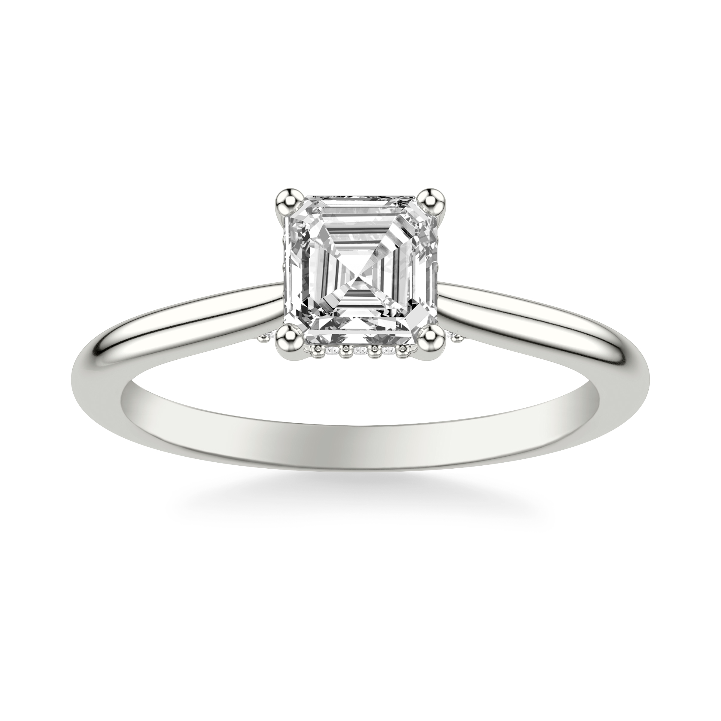 Kate Hidden Halo Diamond Engagement Ring